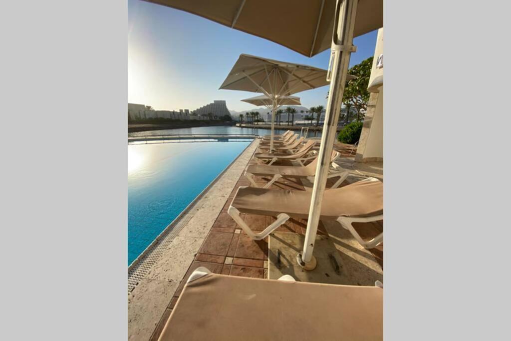 Haverim Ba'Lagouna Amazing Duplex 3Br Front Sea Διαμέρισμα Ελάτ Εξωτερικό φωτογραφία